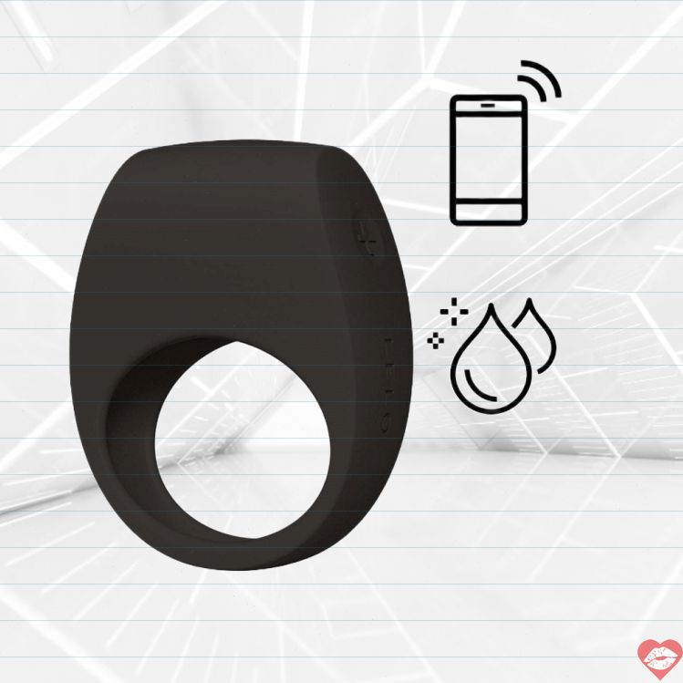 Lelo Tor 3 Vòng Rung Đen - Cặp Đôi Bluetooth Siêu Mạnh