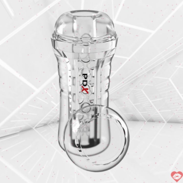 Stroker ViewTube EZ-Grip trong suốt nút xoáy phê điên đảo 