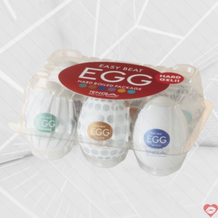 Tenga Egg Pack Đa Kết Cấu Trứng Hút Thoải Mái Đa Dạng 
