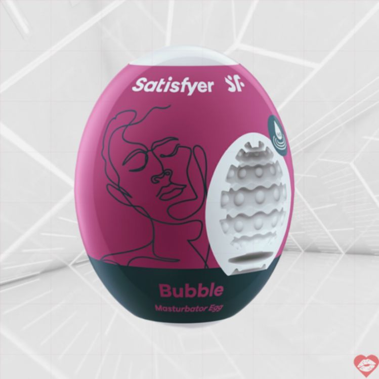 Satisfyer Bubble Trứng Bay TPE Dùng Một Lần Hứng Khởi 