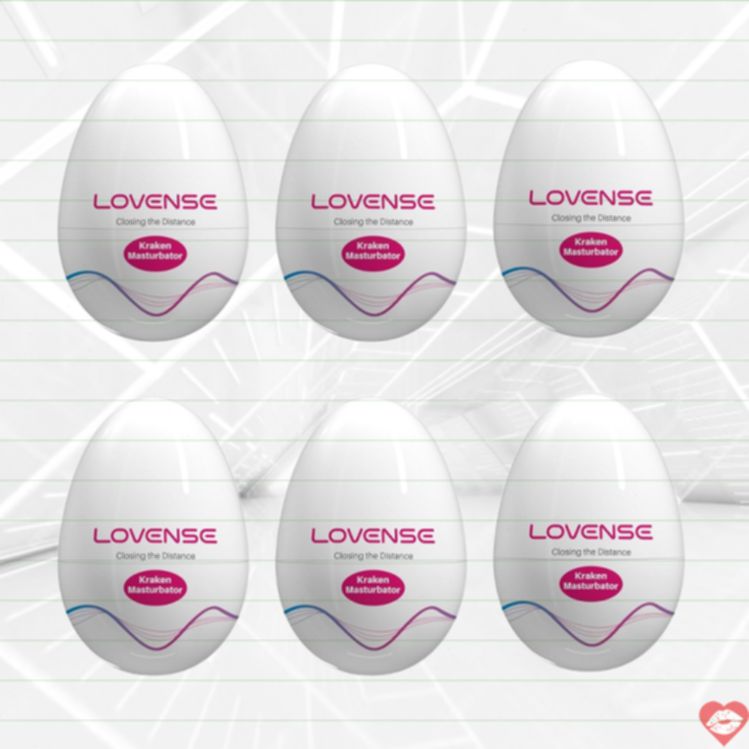 Lovense Kraken 6 Trứng Rung Bộ Sưu Tập Đam Mê 