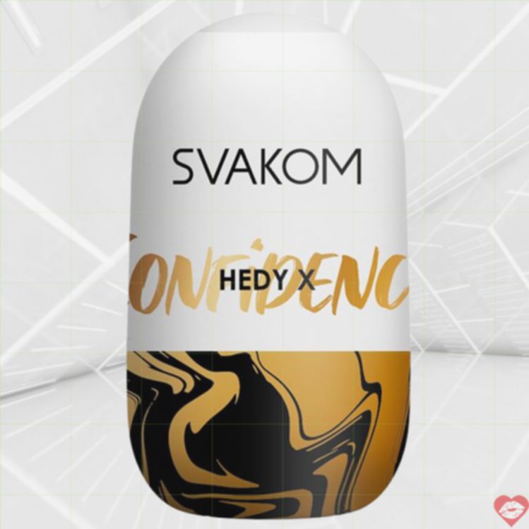 SVAKOM Hedy X Confidence Masturbator Trong Suốt Self Siêu Phẩm 