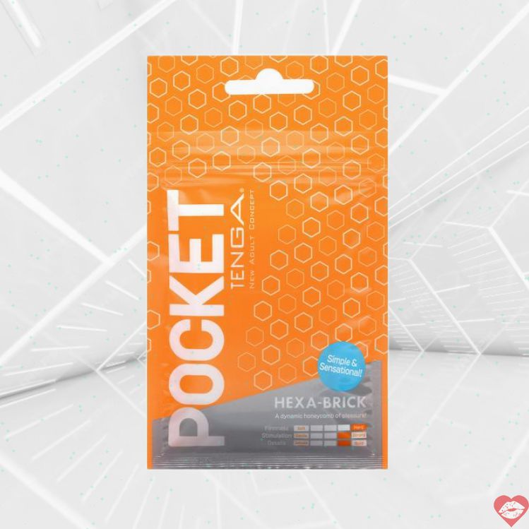 Tenga Pocket Honeycomb TPE 7.5cm Túi Thích Thật 