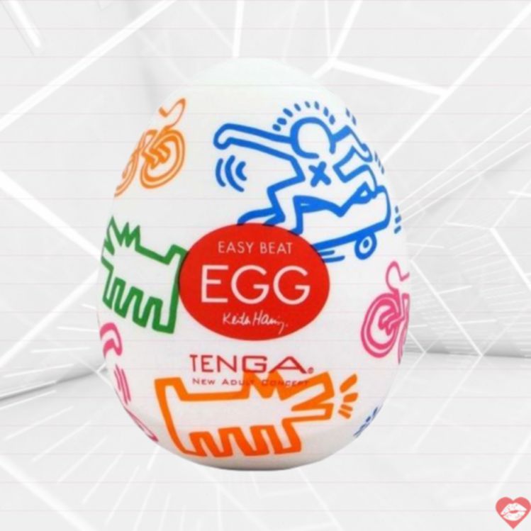 Tenga Keith Haring Onahole Nhật 5.3cm Texture Nghệ Thuật 