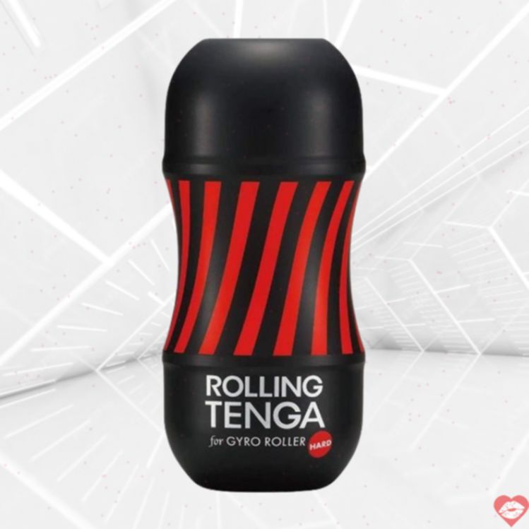 Tenga Gyro Cup Rolling Đen 15.5cm Xoay Kích Thích 