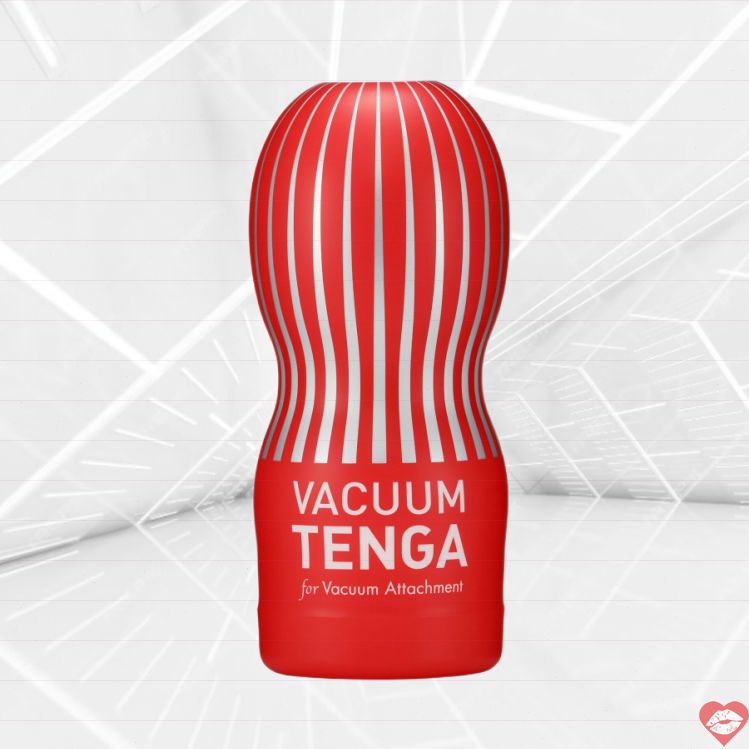 Tenga Vacuum Red Cup 15.5cm Nhật Hút Thực Tế 