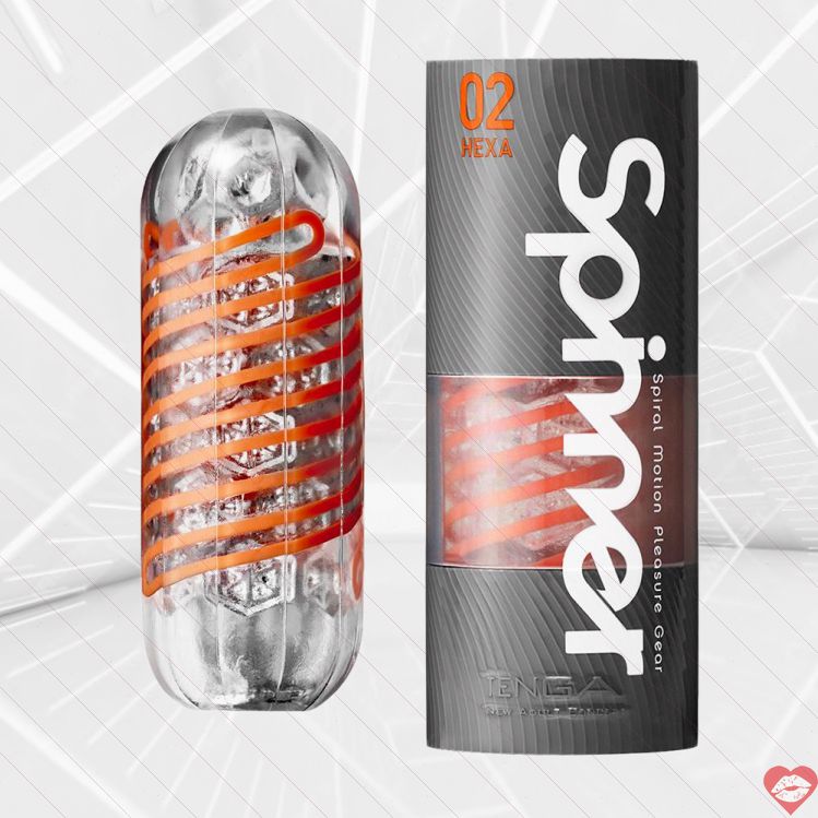 Tenga Spinner Hexa Cốc Bay Orange Nhật