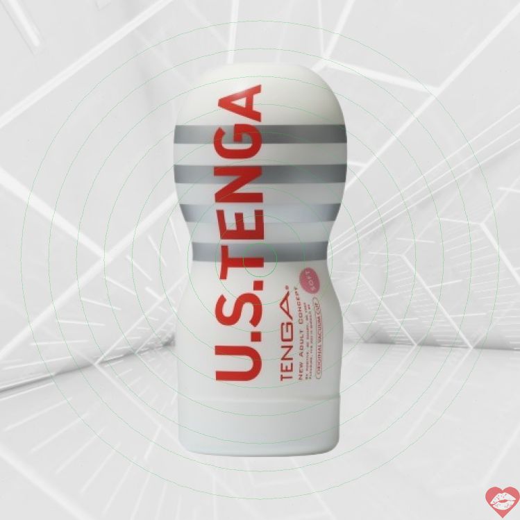 Tenga U.S. Cốc Thủy Tinh Mềm Trắng Siêu Hút