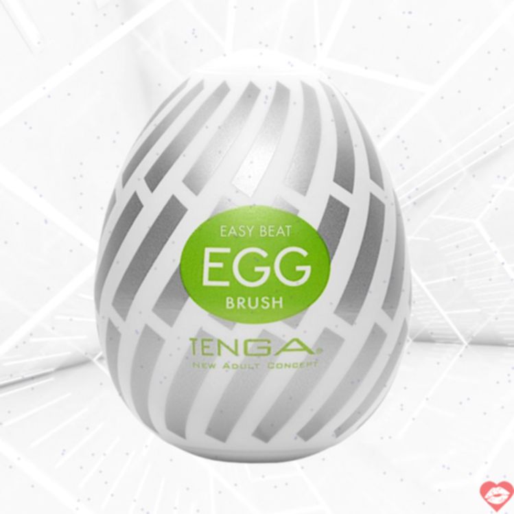 Tenga Brush egg onahole 6.1cm Nhật chải lông kích thích
