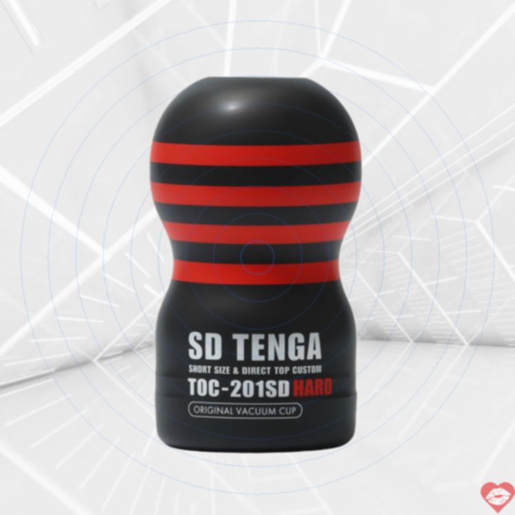 Tenga SD Đen Hút Chân Không 6.9cm Kích Thích Mạnh