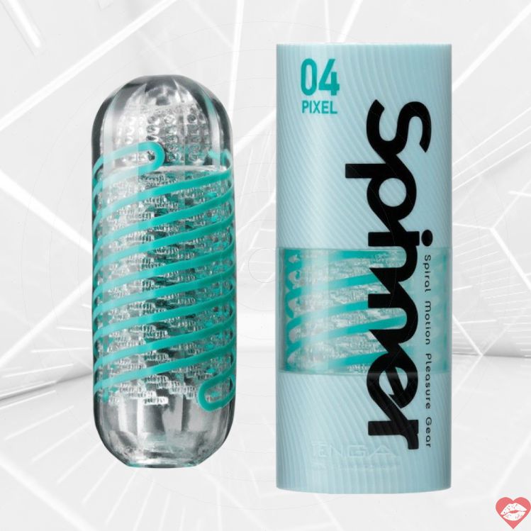 Tenga Spinner Pixel 04 xoáy TPE 13cm cực đỉnh