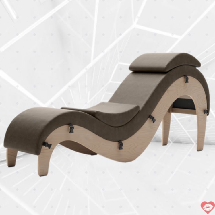Supervio Tantric Chaise Còng Tay Sang Trọng Mê Hoặc 