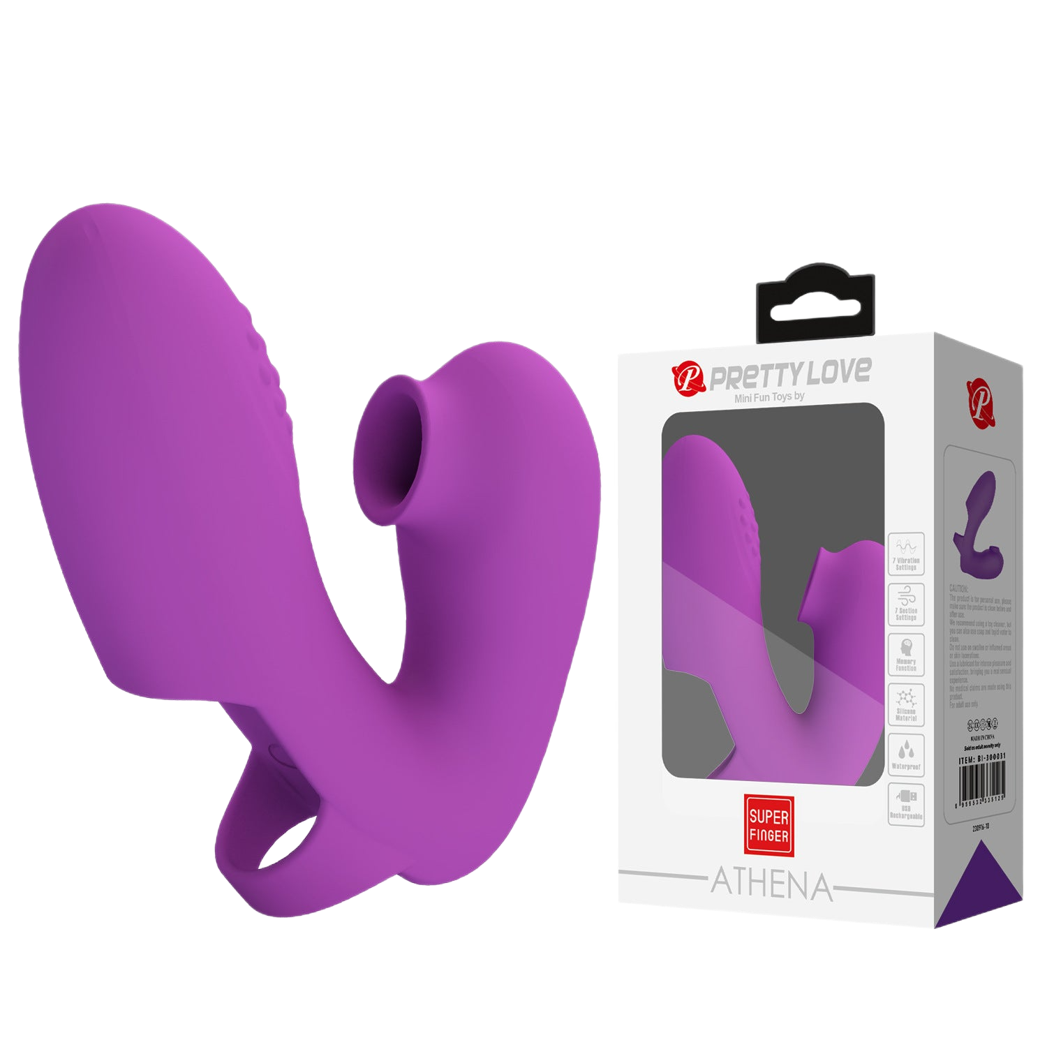 Pretty Love Ngón Tay Rung Hút 7 Tần Cực Khoái Lạc 