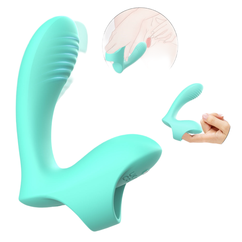 Vibro Ngón Tay SHD 9 Tần Kép Cặp Đôi Cực Khoái Đỉnh 