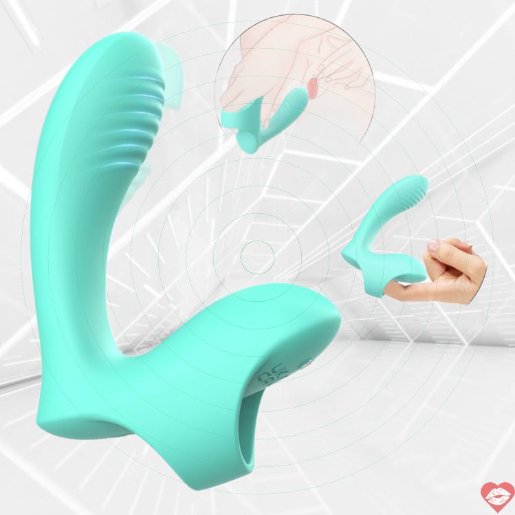 Vibro Ngón Tay SHD 9 Tần Kép Cặp Đôi Cực Khoái Đỉnh 