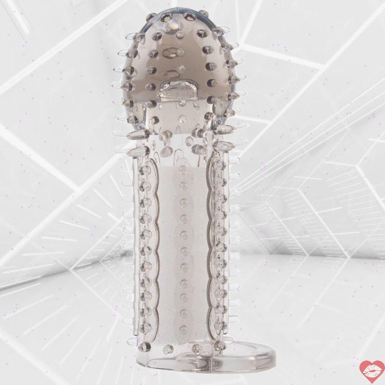 Chisa Điểm Dương Vật Xám 14.5cm Kích Thích Mạnh Đôi 