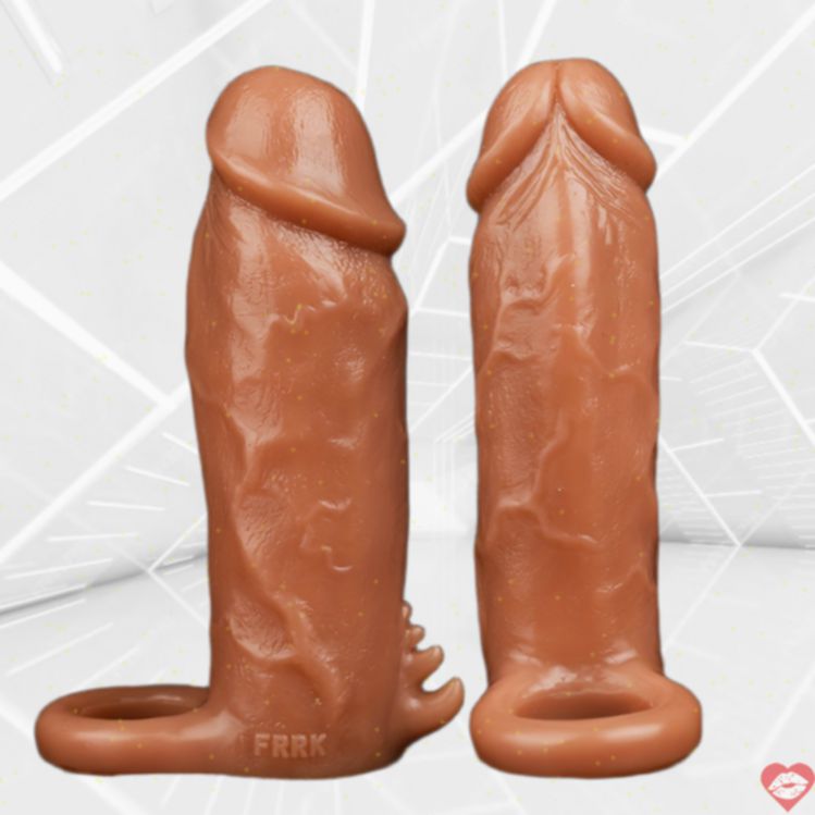 Ống Bao Dương Silicone Rỗng Đa Sắc Thực Tế Tăng Cảm 