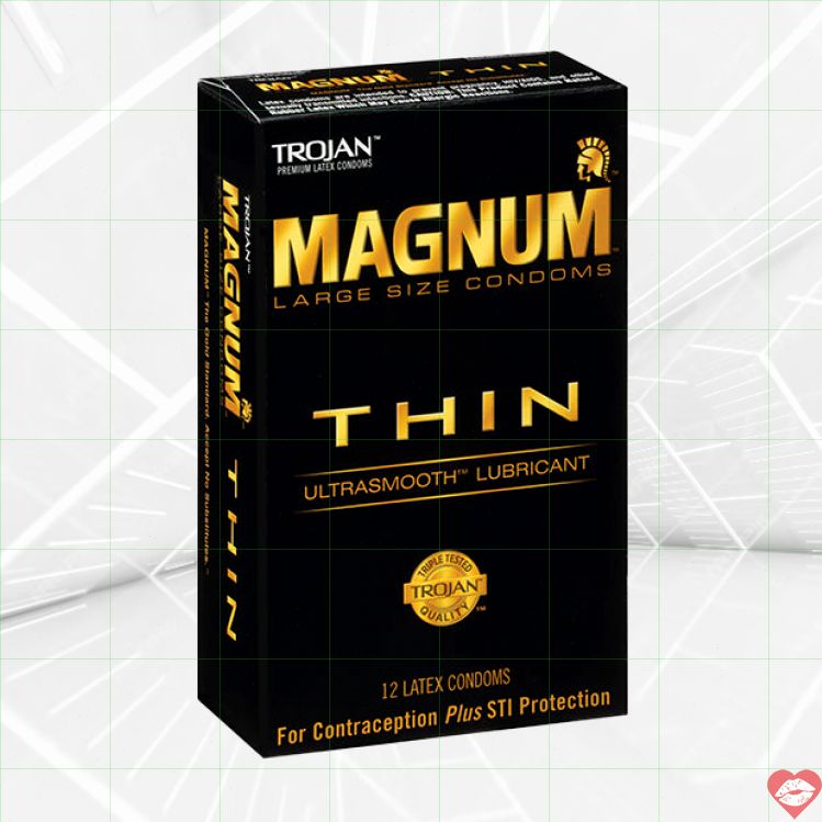  Sỉ Trojan Magnum Thin Bao Cao Su Mỏng Lớn Cảm Giác Max  chính hãng 