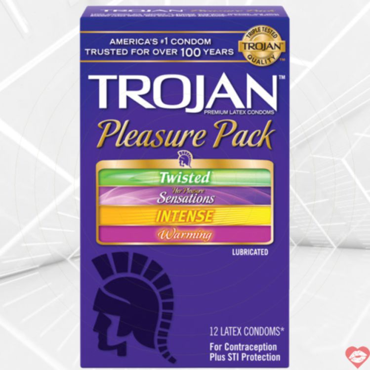 Trojan Pleasure Pack Bao Đa Dạng Kích Thích Spice 