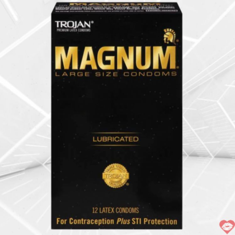 Trojan Magnum Bao Cao Su Lớn 12 Miếng Thoải Mái 