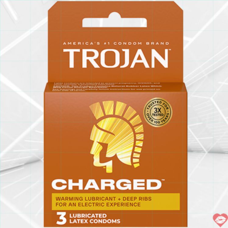 Trojan Charged Bao Rãnh Nóng Bỏng, Siêu Cảm Giác Bùng Nổ 