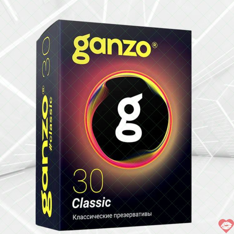  Kho sỉ Ganzo Classic bao cao su 30 cái mỏng mịn silicone  cao cấp 