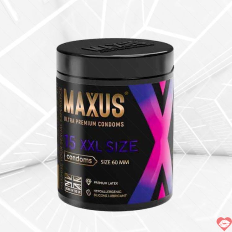 Bao Cao Su Maxus XXL 20cm Lớn Bền Bỉ Tăng Kích Thích 