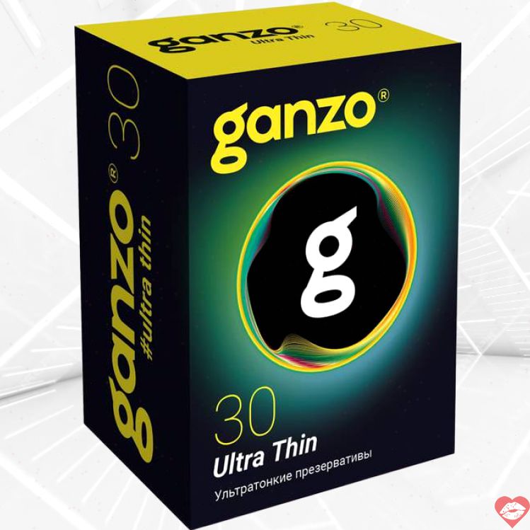 Ganzo Ultra Thin Bao Cao Su Mỏng 30c Cảm Giác Thật 