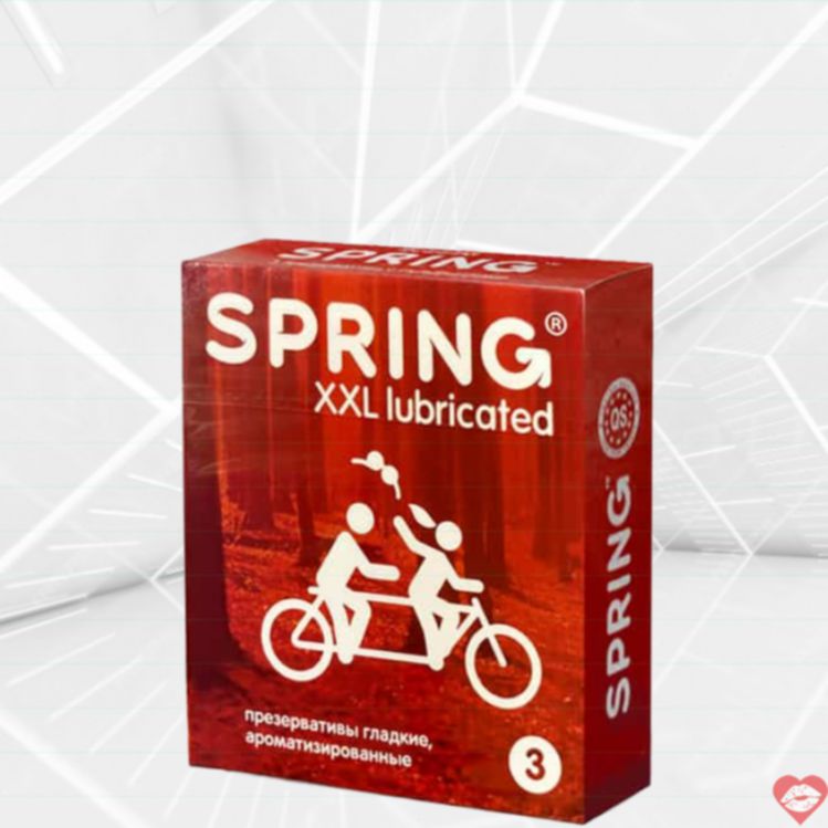 Bao cao su XXL Spring lớn 5.4cm siêu mỏng an toàn 3 cái 