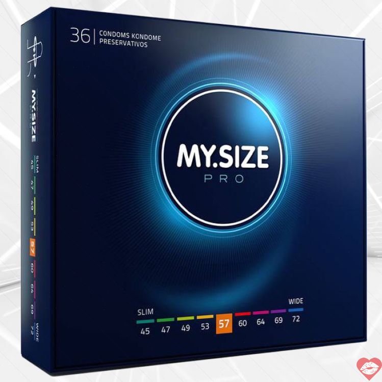 MY.SIZE PRO 57 Siêu Mỏng Latex Vừa Vặn Tột Độ 