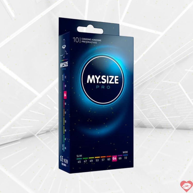 MY.SIZE PRO 64 Bao Mỏng 10cái Vừa Vặn Latex 