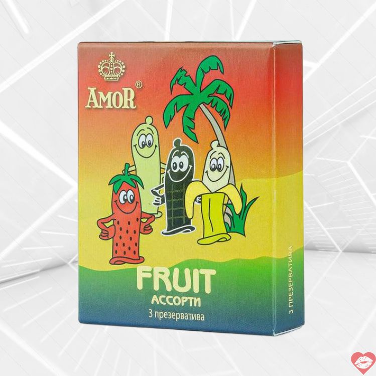 Bao Amor Fruit Hương Vị Siêu Mỏng Ngọt Ngào 