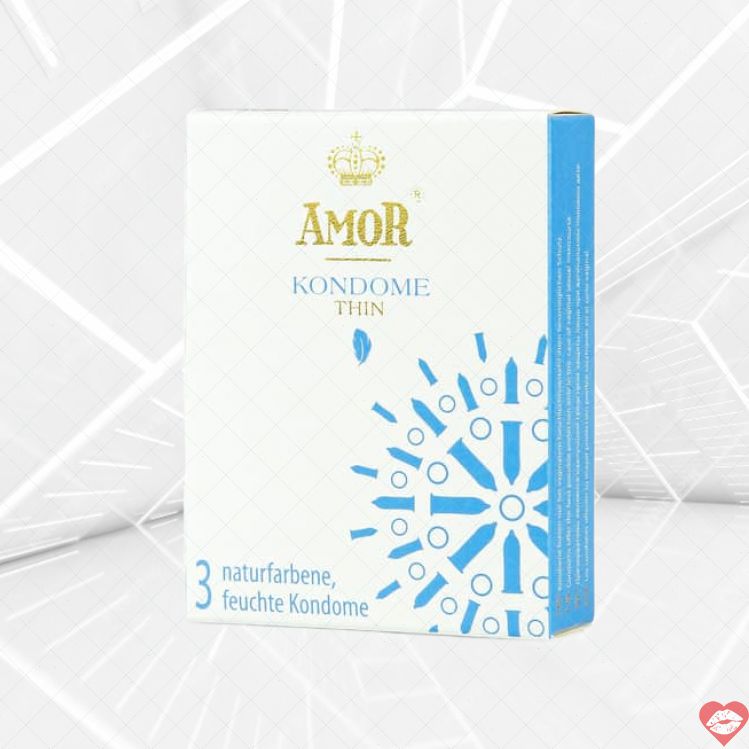 Amor Thin Bao Su Mỏng 3 Miếng Cảm Giác Thật 