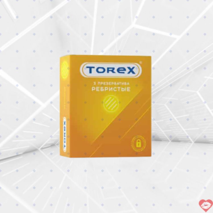 Torex Bao Cao Su 3 Gân 18cm Nổi Latex Kích Thích Mạnh 