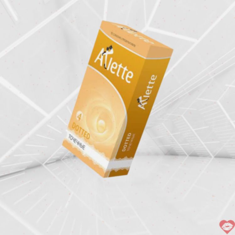 Arlette Dotted Condom 12pcs Tăng Cảm Giác Mãnh Liệt 