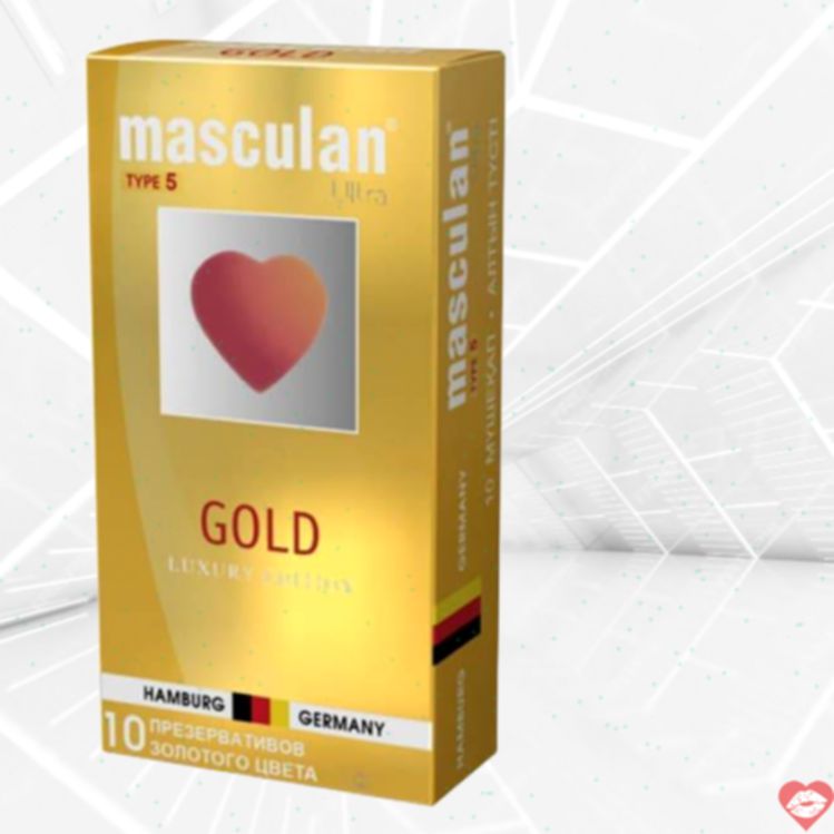 Bao Cao Su Masculan Ultra Gold Vani Mỏng Sang Trọng Đức 