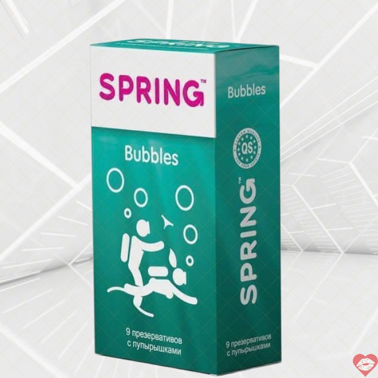 Bao Spring Bubbles Gợn Sóng 9pcs Kích Thích 