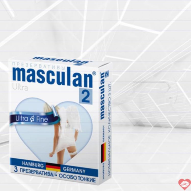 Masculan Ultra Fine Bao Mỏng 5.3cm, Tự Nhiên Khoái Lạc Cao Cấp 