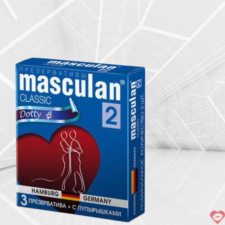 Masculan Dotty Bao Gợn Sóng 3pcs kích thích phụ nữ khoái cảm bùng nổ 