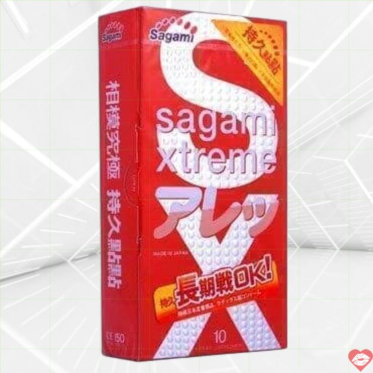 Sagami Prez Xtreme Long 0.09mm Mỏng Dài Cảm Giác 
