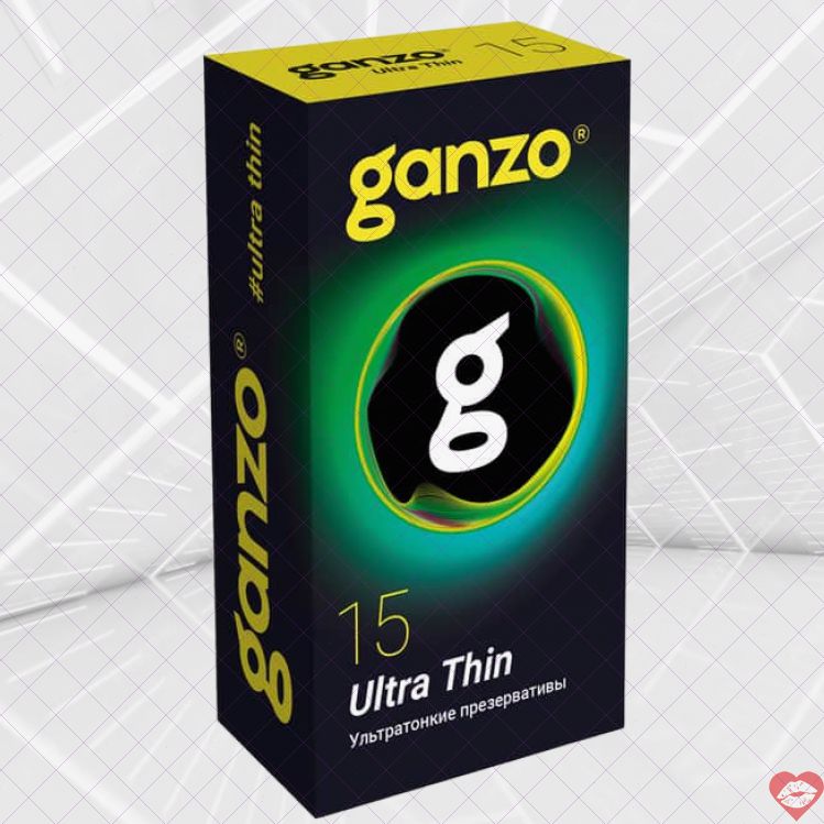 Ganzo Ultra Thin 15 Bao Mỏng Tự Nhiên 