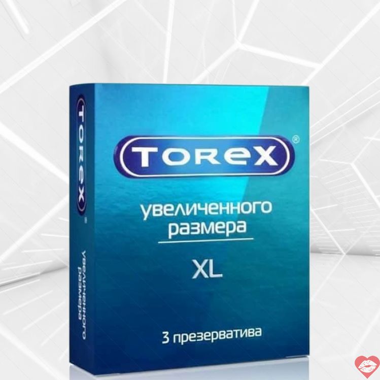 Torex Bao Cao Su Lớn 3 Cái Siêu Dày An Toàn Thoải Mái 