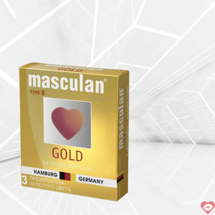 Bao Cao Masculan Gold Vanilla 3pcs Mỏng Ngọt Ngào 