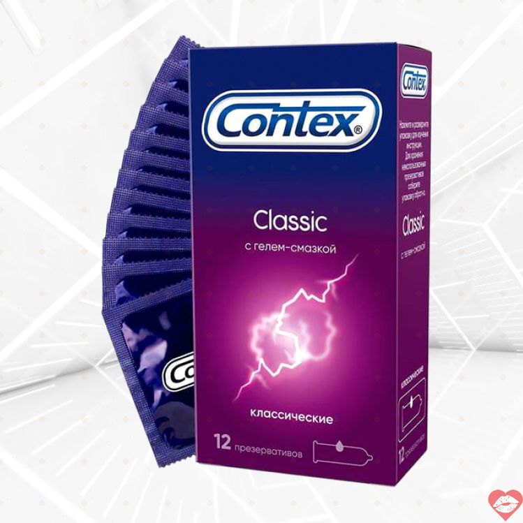 Contex Classic Condom 12pcs 18cm Mỏng An Toàn Siêu Thoải 