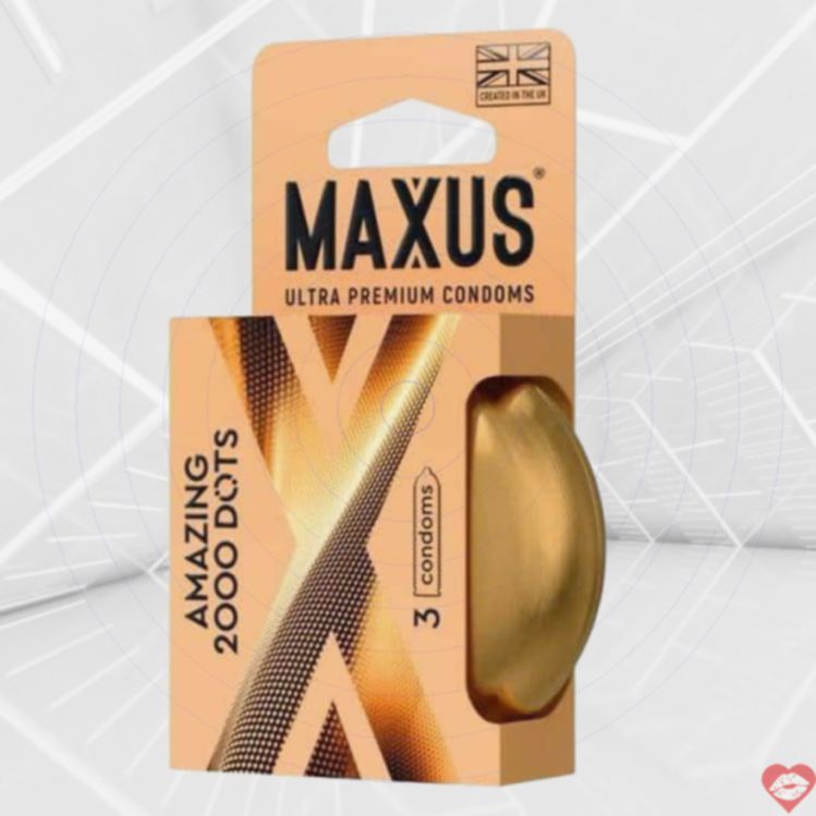 Maxus Amazing Bao 2000 Nốt Dâm Siêu Sướng 3 Miếng 