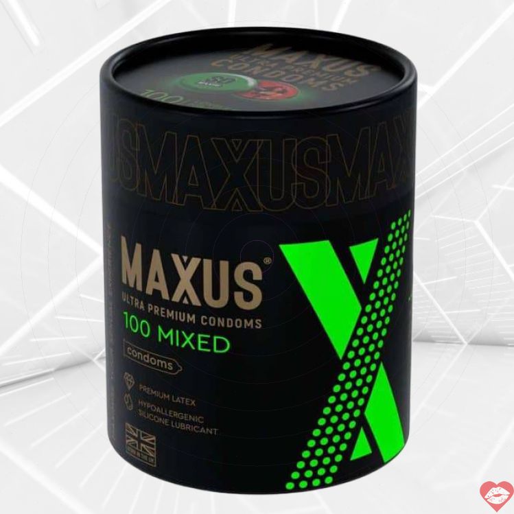 Maxus Mixed 100 Bao Cao Su Đa Dạng An Toàn Đam Mê 