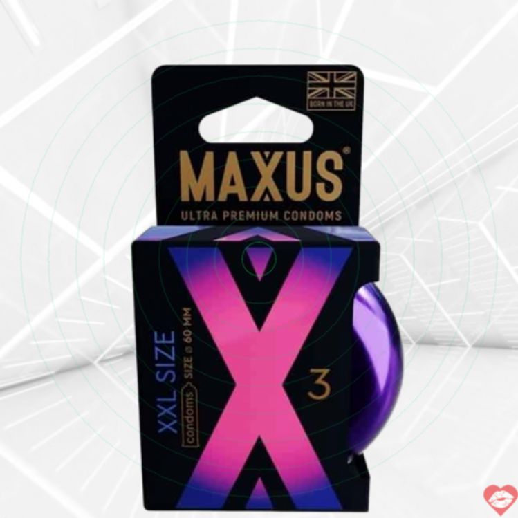 Maxus XXL Bao 20cmx6cm 3cái Bền Dai Size Lớn 