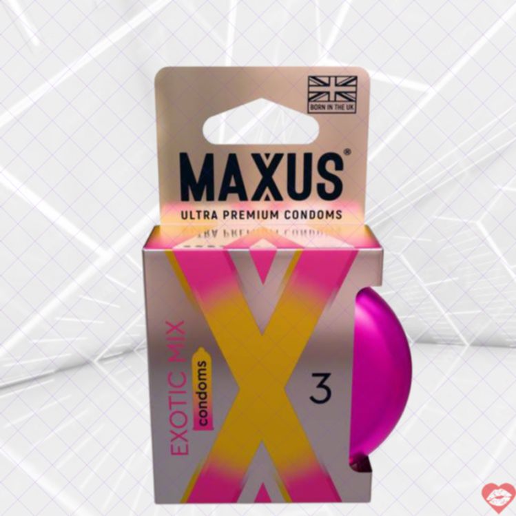 Maxus Exotic Bao Cao Su Hương Vị Màu 18cm Độc Đáo 
