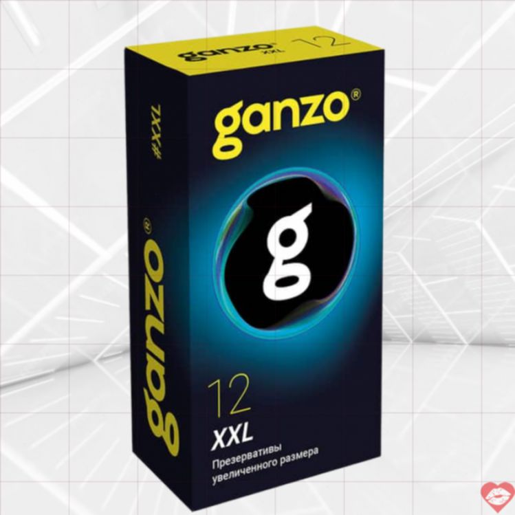 Bao Cao Su Ganzo XXL 12 Cái Lớn Dài Trơn Siêu Thoải 