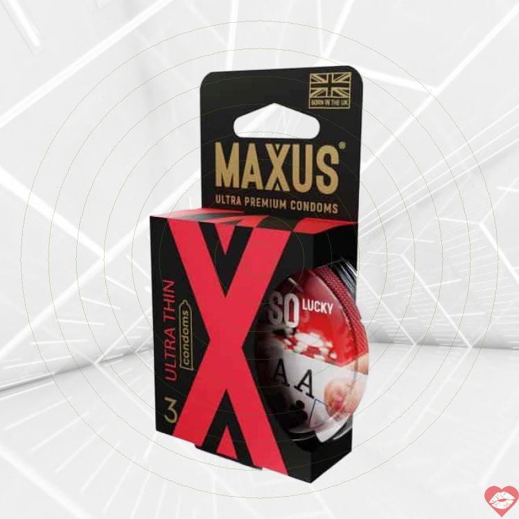 Maxus Air Sensitive Bao Mỏng 3Pcs Siêu Nhạy Cảm 